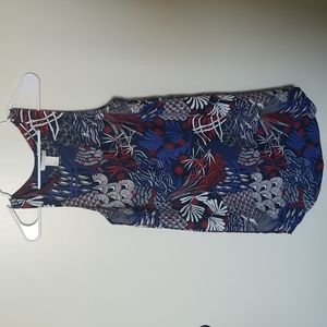 🌸 3 for $20 H&M blue patterned dress, size 2